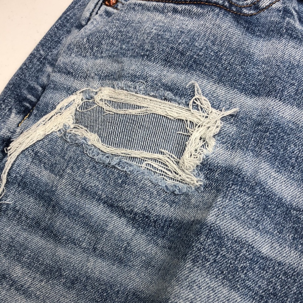 DISTRESS MENS VINTAGE AMERICAN EAGLE ATHLETIC FIT JEANS 30x32 😎 - Picture 6 of 13